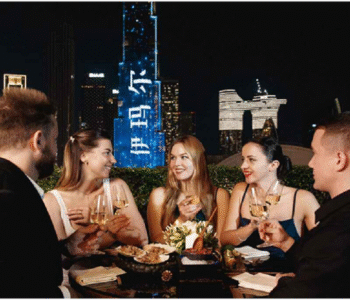 Dinner in Downtown Dubai